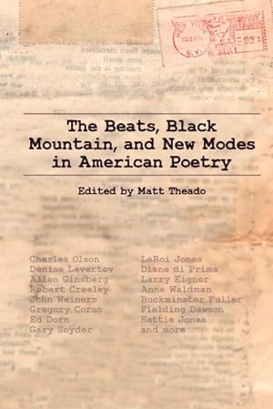 Seller image for Beats, Black Mountain, and New Modes in American Poetry for sale by GreatBookPrices