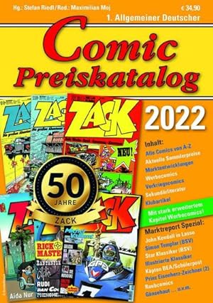 Bild des Verkufers fr Comic Preiskatalog 2022 SC zum Verkauf von AHA-BUCH GmbH