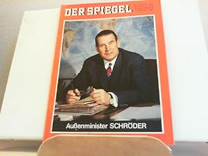 Der Spiegel. Nr. 4, 20. Januar 1965 Außenminister Schröder.