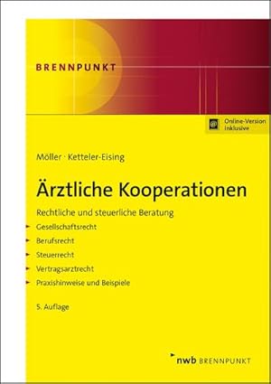 Seller image for rztliche Kooperationen : Rechtliche und steuerliche Beratung. for sale by AHA-BUCH GmbH