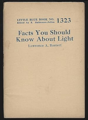 Seller image for FACTS YOU SHOULD KNOW ABOUT LIGHT for sale by Gibson's Books