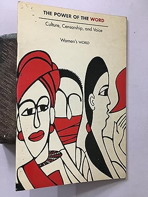 Seller image for The Power Of The Word. Culture, Censorship, And Voice. for sale by Prabhu Book Exports