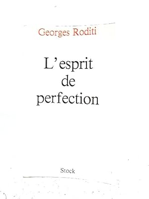 Seller image for L'Esprit de Perfection for sale by World of Rare Books