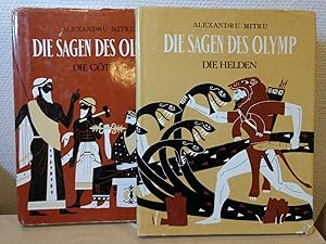 Die Sagen des Olymp. Band 1: Die Götter; Band 2: Die Helden.