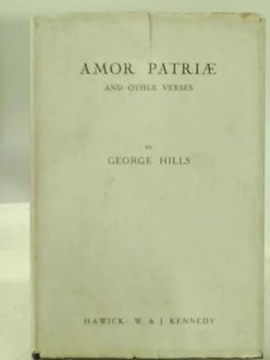 Bild des Verkufers fr Amor Patriae and Other Verses zum Verkauf von World of Rare Books