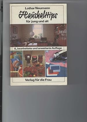 Bild des Verkufers fr Haushalttips fr jung und alt. Illustrationen von Hans Mau. zum Verkauf von Antiquariat Frank Dahms