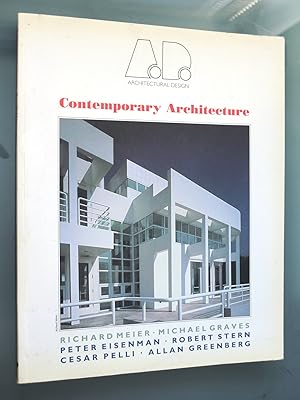 Bild des Verkufers fr Contemporary Architecture (Architectural Design Profile S.) zum Verkauf von PhotoTecture Books