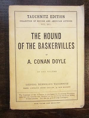 Seller image for The Hound of the Baskervilles in One Volume for sale by Rudi Euchler Buchhandlung & Antiquariat
