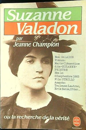 Image du vendeur pour Suzanne Valadon mis en vente par Librodifaccia