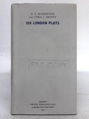 Seller image for Six London Plays for sale by World of Rare Books