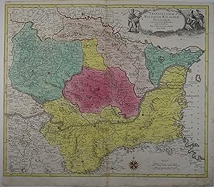 Transylvaniae, Moldaviae, Walachiae, Bulgariae nova et accurata Delineatio Magnam Partem Hodierni...