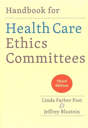 Immagine del venditore per Handbook for Health Care Ethics Committees venduto da GreatBookPrices