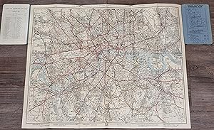 The Royal Automobile Club: Official Route Map of Inner London, Scale: 2 Inches to the Mile.