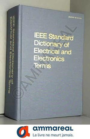 Deportes dejar inferencia ieee standard dictionary electrical electronics terms - AbeBooks