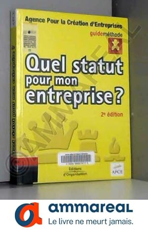 Image du vendeur pour Quel statut pour mon entreprise ? mis en vente par Ammareal