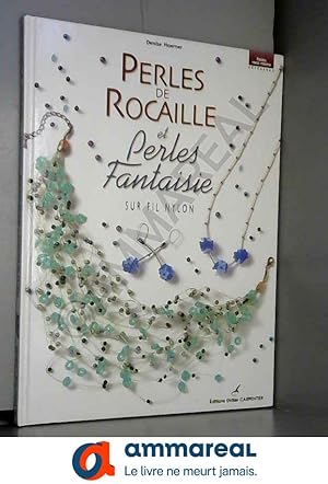 Image du vendeur pour Perles de rocaille et perles fantaisie sur fil nylon mis en vente par Ammareal
