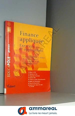 Seller image for Finance applique : Exercices et applications for sale by Ammareal