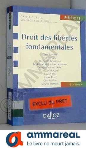 Seller image for Droit des liberts fondamentales for sale by Ammareal