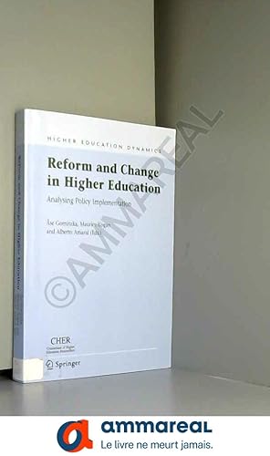 Seller image for Reform and Change in Higher Education: Analysing Policy Implementation for sale by Ammareal