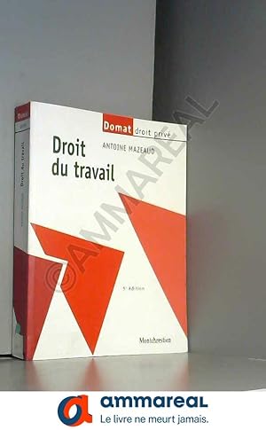 Seller image for Droit du travail for sale by Ammareal