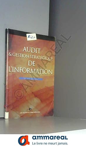 Seller image for Audit et gestion stratgique de l'information for sale by Ammareal