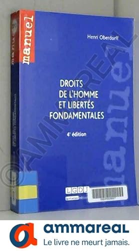 Image du vendeur pour Droits de l'homme et liberts fondamentales mis en vente par Ammareal