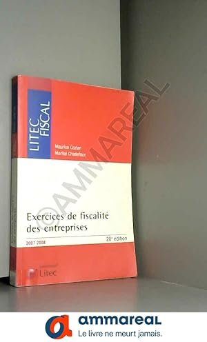 Seller image for Exercices de fiscalit des entreprises (ancienne dition) for sale by Ammareal