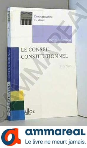 Seller image for Le Conseil constitutionnel for sale by Ammareal