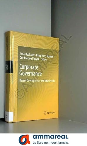 Seller image for Corporate Governance: Recent Developments and New Trends for sale by Ammareal