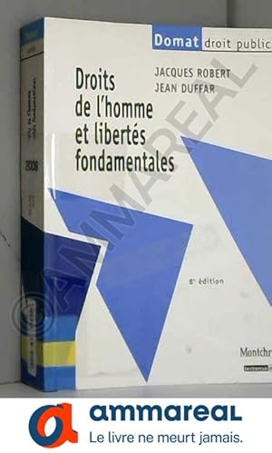 Bild des Verkufers fr Droits de l'homme et liberts fondamentales zum Verkauf von Ammareal