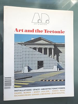 Seller image for Art and the Tectonic: No. 20 (Art & Design Profile S.) for sale by PhotoTecture Books