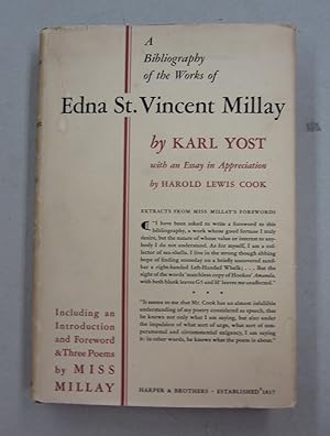A Bibliography of the Works of Edna St. Vincent Millay