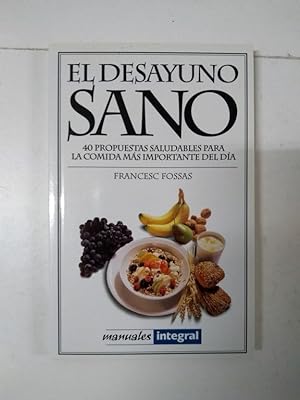 Seller image for El desayuno sano for sale by Libros Ambig