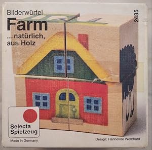 Image du vendeur pour Selecta 2485: Bilderwrfel Farm [Kinderspiel]. Achtung: Nicht geeignet fr Kinder unter 3 Jahren. mis en vente par KULTur-Antiquariat