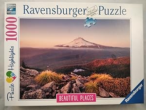 Ravensburger 151578: Beautiful Places - Stratovulkan Mount Hood in Oregon, USA [1000 Teile Puzzle...