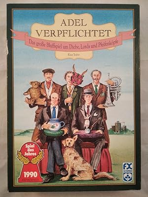 FX Schmid 712238: Adel Verpflichtet [Gesellschaftsspiel]. Spiel des Jahres 1990! Achtung: Nicht g...
