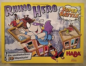 HABA 302808: Rhino Hero [Kinderspiel]. Achtung: Nicht geeignet für Kinder unter 3 Jahren.