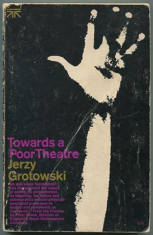 Bild des Verkufers fr Towards a Poor Theatre zum Verkauf von Between the Covers-Rare Books, Inc. ABAA