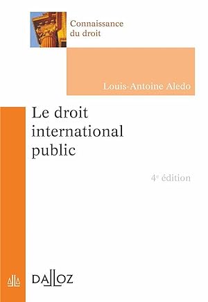 Seller image for le droit international public for sale by Chapitre.com : livres et presse ancienne