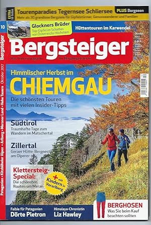 Bergsteiger Oktober 2017 : Himmlischer Herbst im Chiemgau