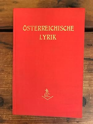 Österreichische Lyrik, Band XVII