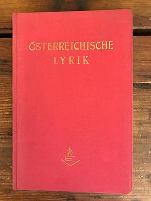 Österreichische Lyrik, Band XX