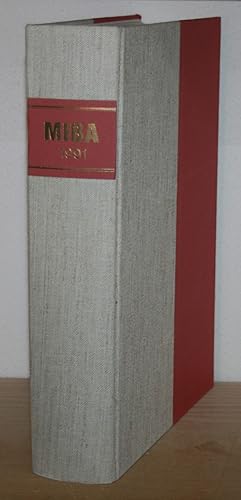 MIBA. Miniaturbahnen. Vollständiger Jahrgang 1991 (43. Jahrgang). 12 Hefte im Leinenband.