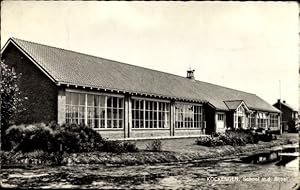 Bild des Verkufers fr Ansichtskarte / Postkarte Kockengen Utrecht Niederlande, School m. d. Bijbel zum Verkauf von akpool GmbH