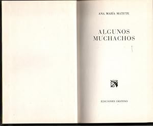 Imagen del vendedor de ALGUNOS MUCHACHOS. a la venta por Librera Javier Fernndez