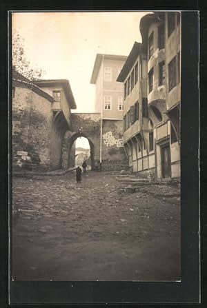 Ansichtskarte Plovdiv, Blick in eine Strasse