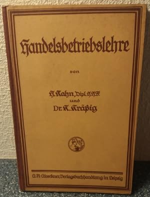 Seller image for Handelsbetriebslehre (Handelskunde und Wirtschaftsrecht).' for sale by buch-radel