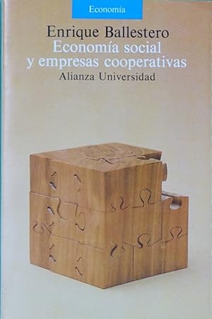 Imagen del vendedor de Economa social y empresas cooperativas a la venta por Librera Alonso Quijano