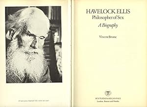 Immagine del venditore per Havelock Ellis, philosopher of sex: A biography venduto da Redux Books