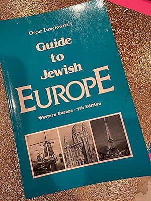 Imagen del vendedor de Guide to Jewish Europe western europe 7th ed a la venta por Happy Heroes